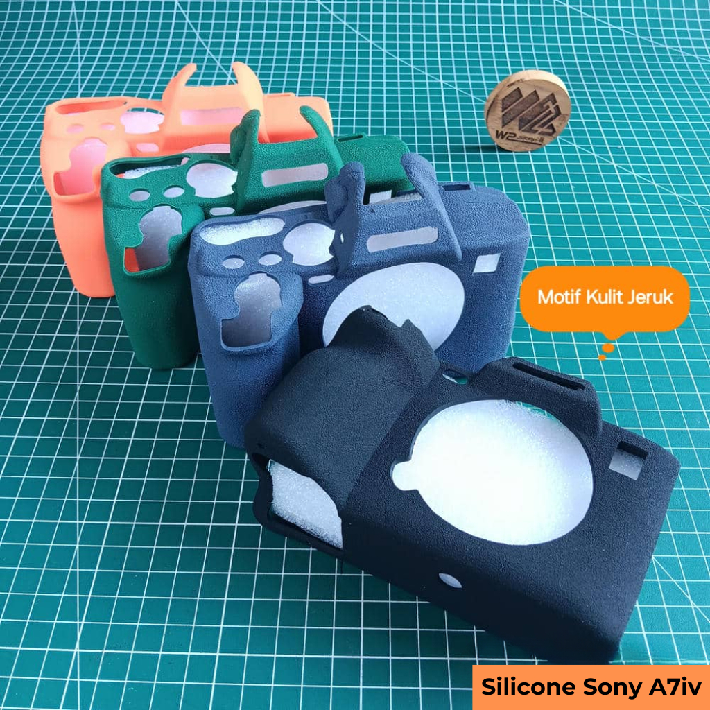 Custodia In Silicone Easy Hood Per Sony A7M4 (Alpha 7 IV) – Leggera, Antiscivolo E Con Ritagli Precisa, Protezione 360°