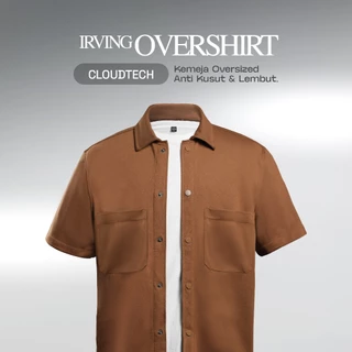 CUTOFF Irving Overshirt Kemeja Oversized Lengan Pendek Pria