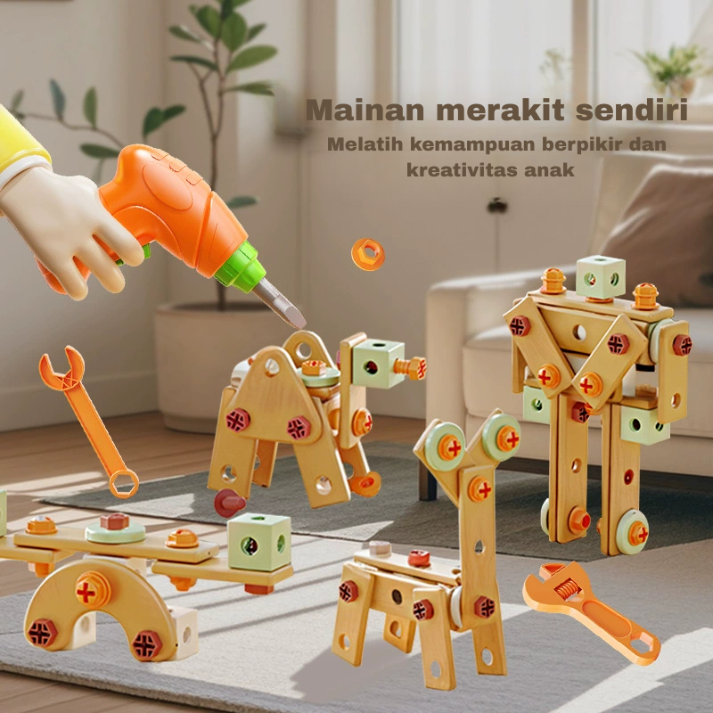 Jual TOYMU - Mainan Perkakas Rakit Objek 3D | Mainan Edukasi Rakit Anak ...