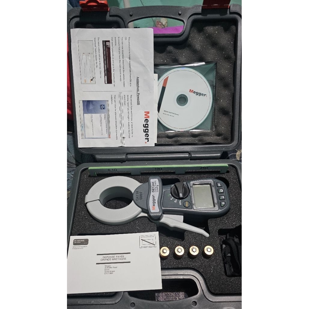 Jual MEGGER DET24C DIGITAL EARTH CLAMP TESTER | Shopee Indonesia