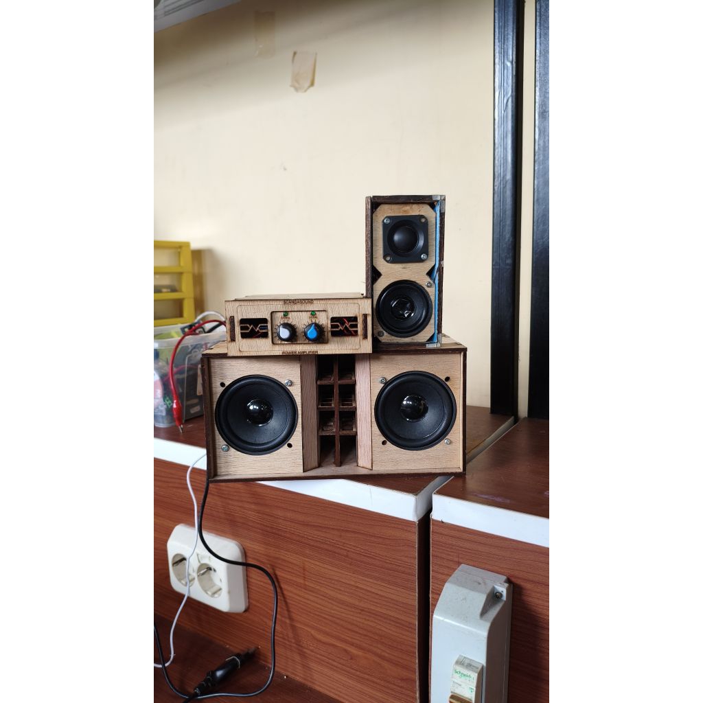 Jual Paket Miniatur sound sistem set siap bunyi | Shopee Indonesia