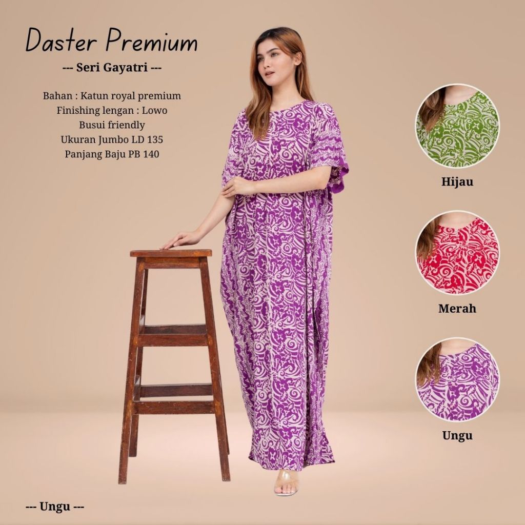 Jual Daster Jumbo Rayon Royal LD135 Lowo Premium Nyaman Tebal Tidak ...