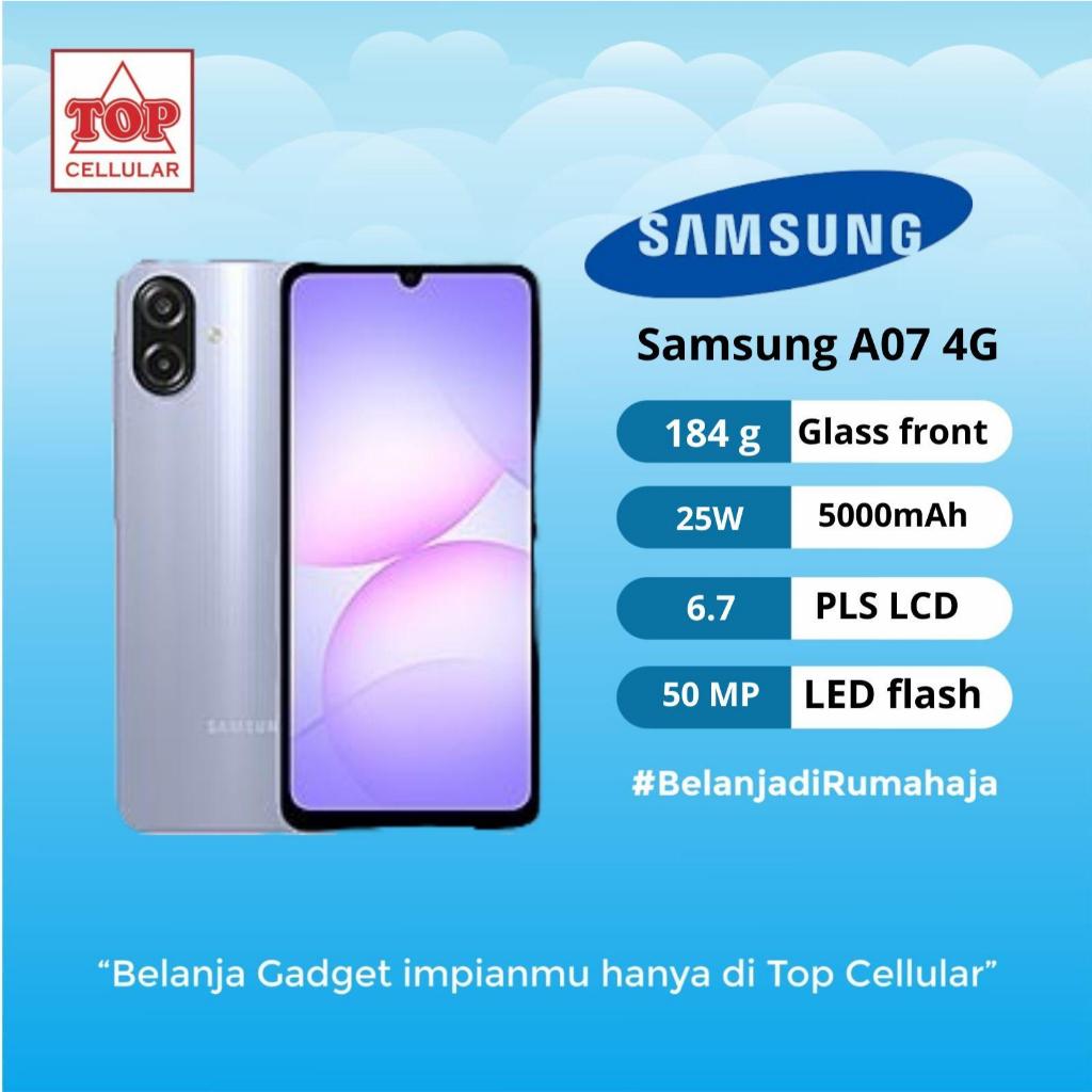 Jual SAMSUNG GALAXY A07 4G [4/64 GB] 4/128 GB] [6/128 GB] [8/256 GB