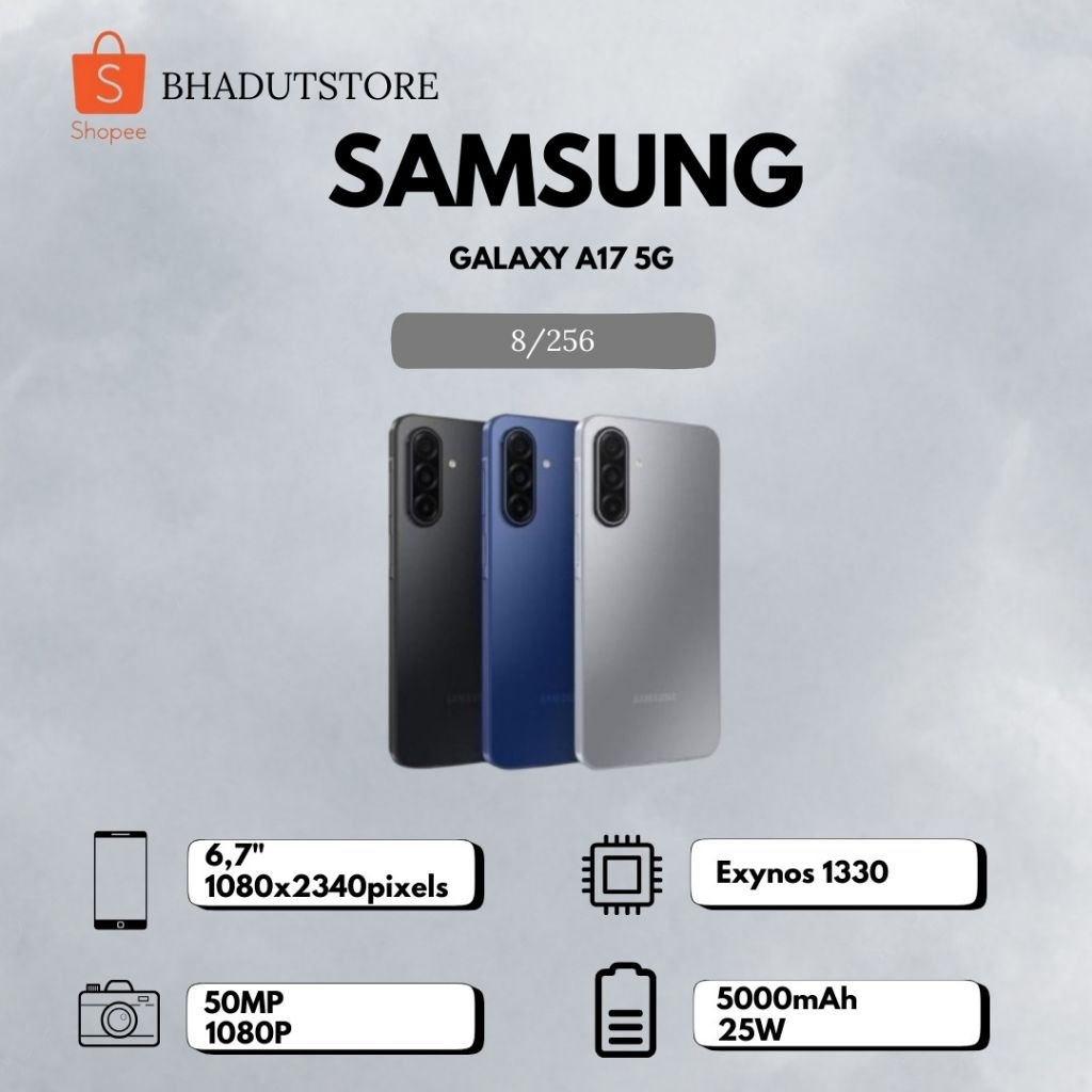 Jual Samsung Galaxy A17 5G 8 Per 256 GB Garansi Resmi Indonesia ...