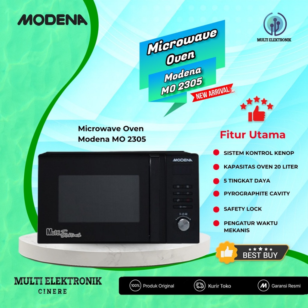 Jual MODENA Microwave Oven - MO 2305 | Shopee Indonesia