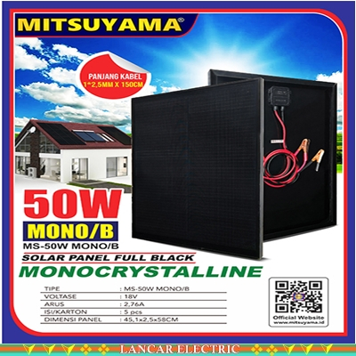 Jual Solar Panel Solar Cell Panel Surya 50wp Mono 50wp Monocrystalline ...