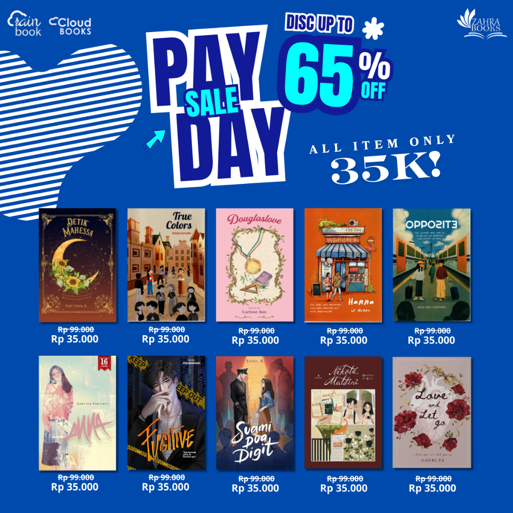 PROMO Payday Sale Novel Paket Hemat Douglas Love Fugitive Detik Mahesa