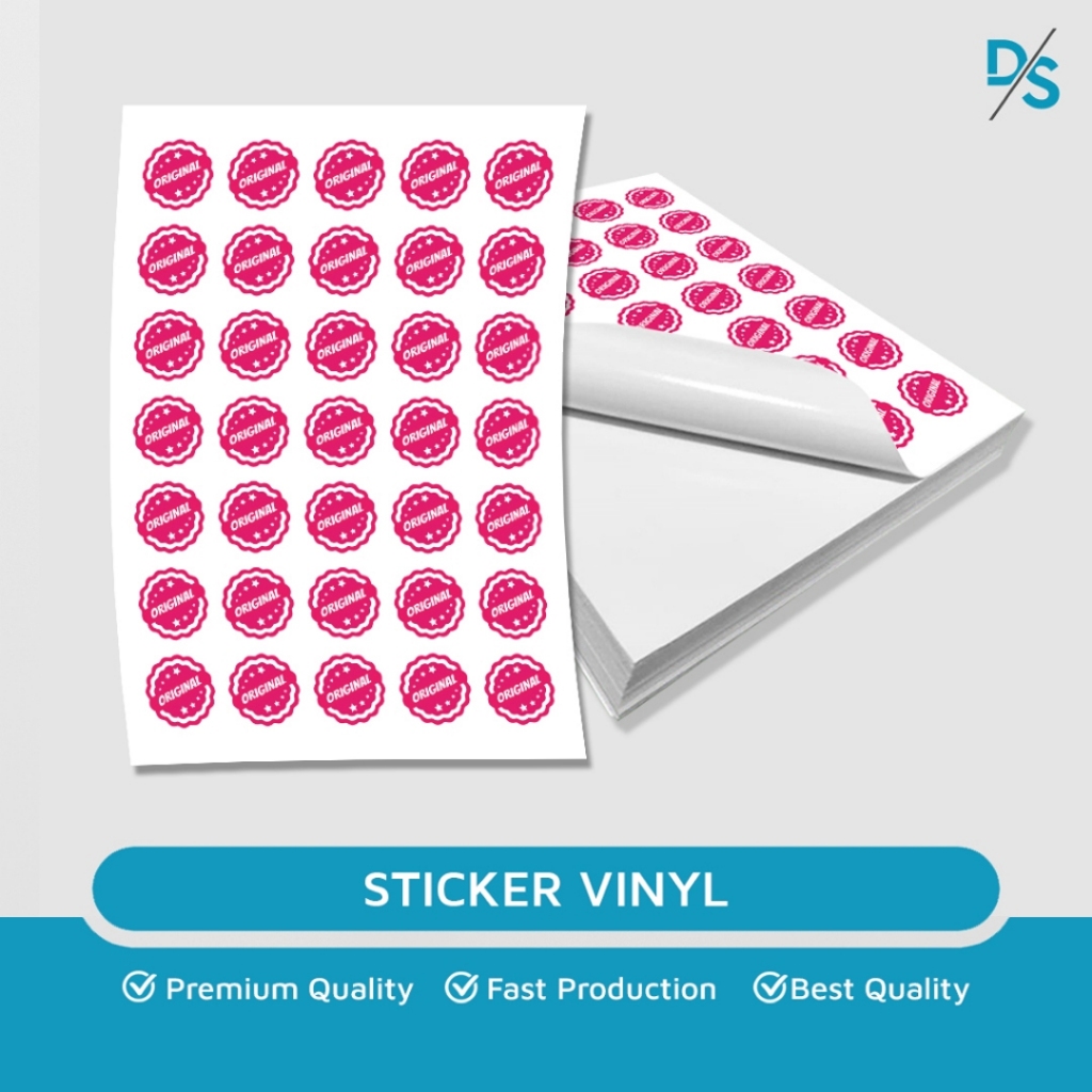 Jual DSPRINTING - Cetak Stiker A3 / Doff / Matt / Glossy / Cetak Stiker ...
