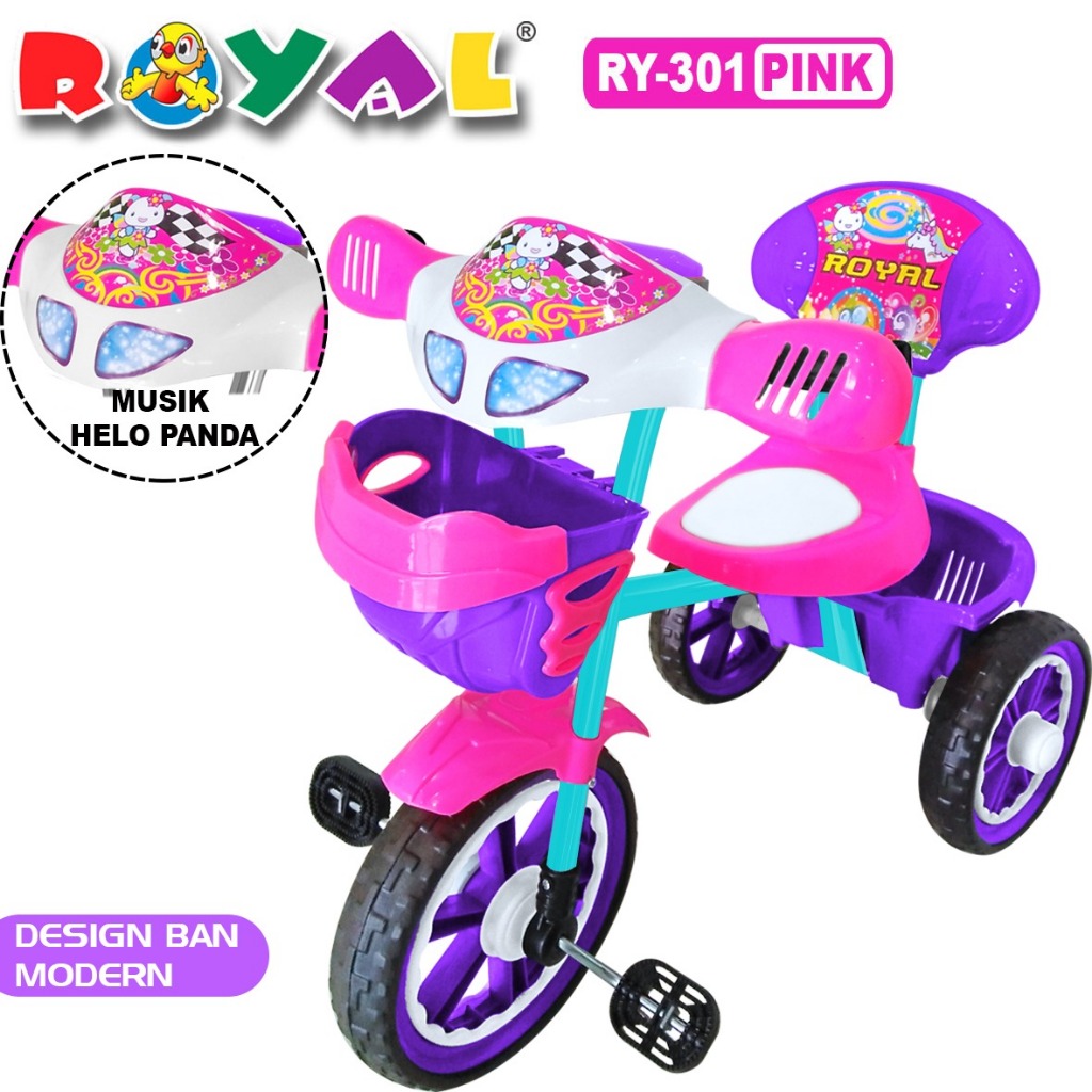 Jual TRICYCLE SEPEDA RODA TIGA ANAK TIPE RY-301 Shopee Indonesia