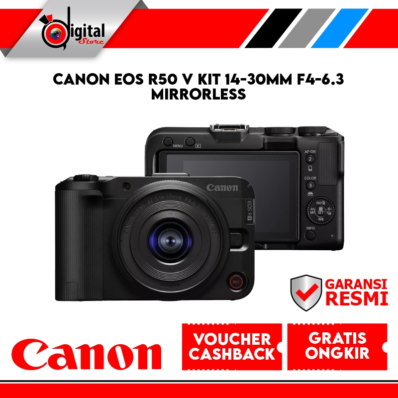 Jual Canon EOS R50 V kit 14-30mm f4-6.3 Mirrorless Camera Canon EOS ...