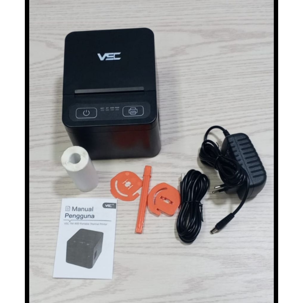 Jual PRINTER LABEL THERMAL bluetooth 80mm VSC MP-80D LABEL HARGA RESI ...