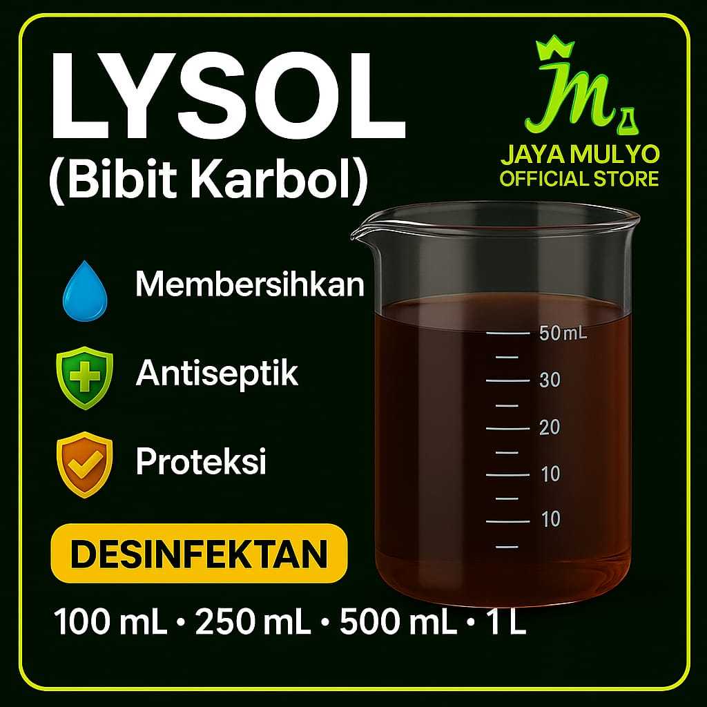 Jual Lisol 250 ml / Biang Karbol / Karbol Konsentrat – Aroma Antiseptik ...