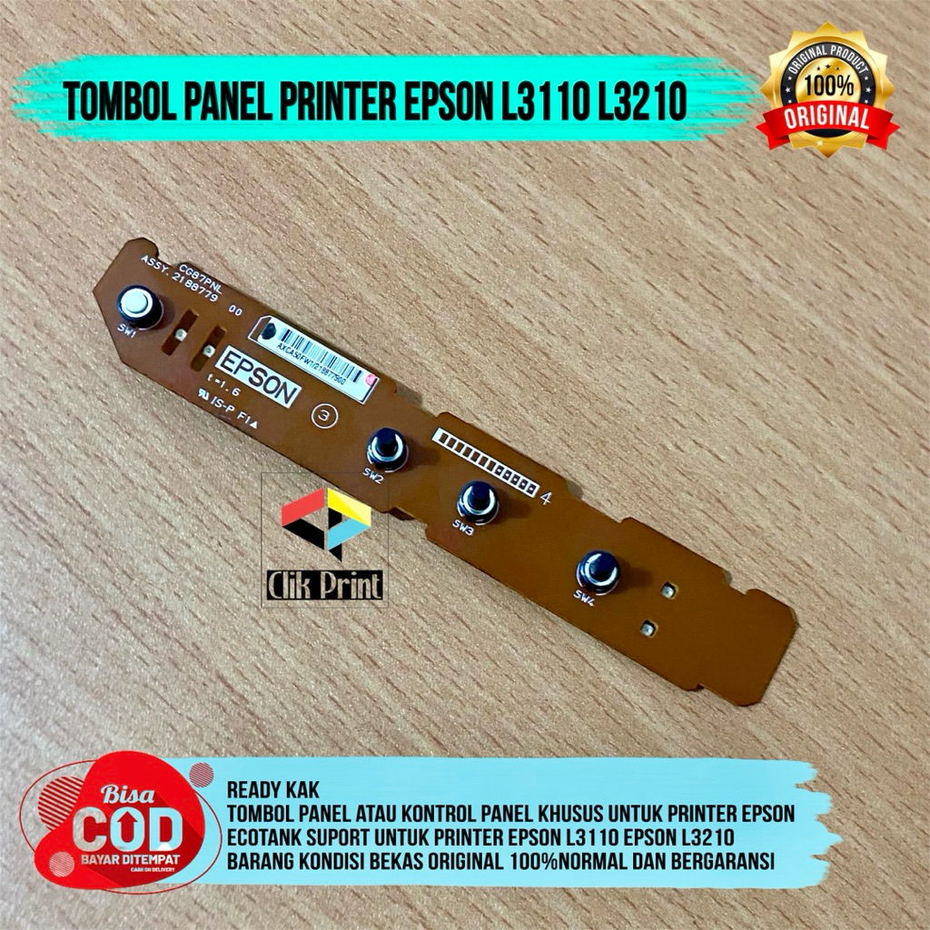 Jual Tombol Panel Printer EcoTank Epson L3110 L3210 | Shopee Indonesia