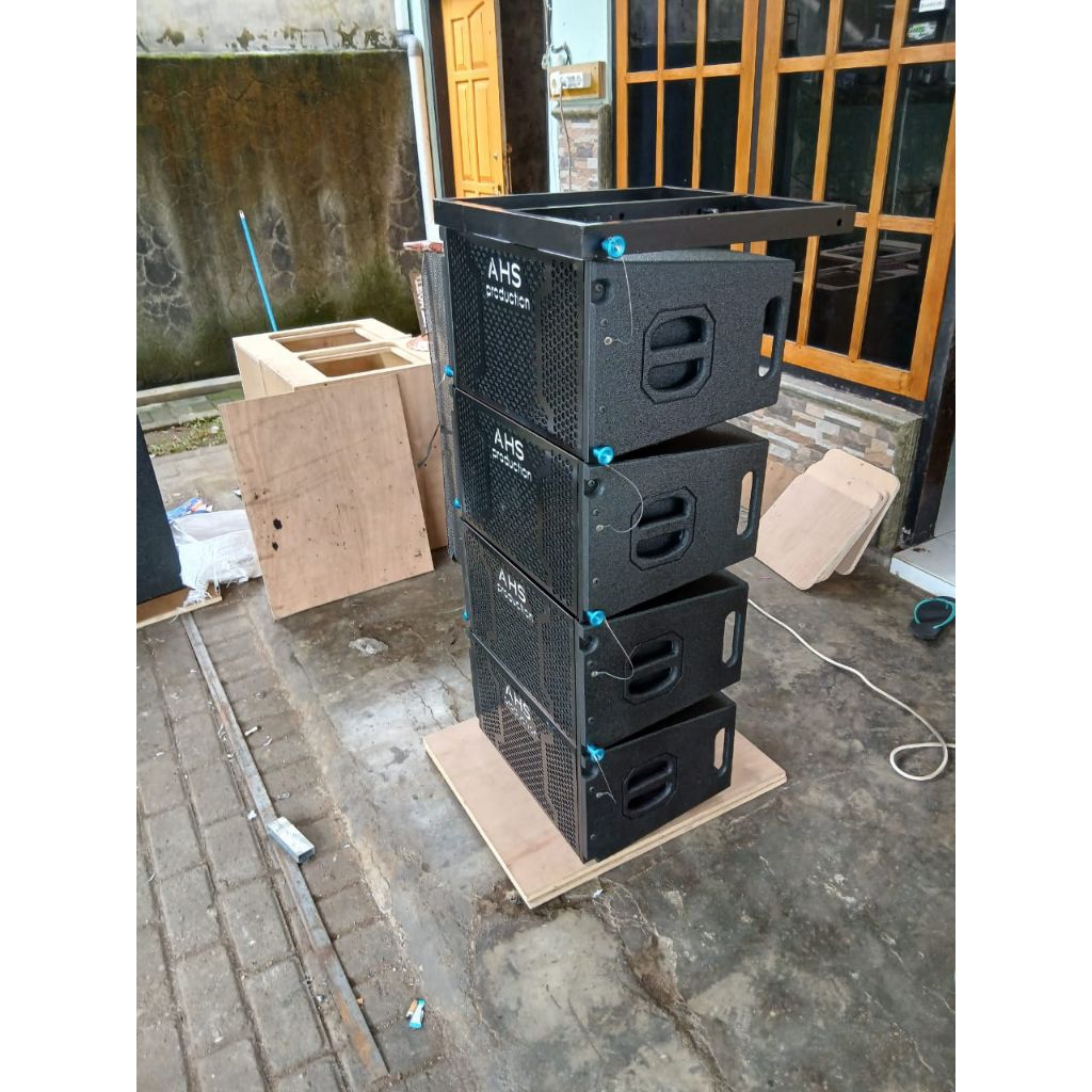 Jual Box line array 8 inch single grill custom tinggal pasang speaker ...