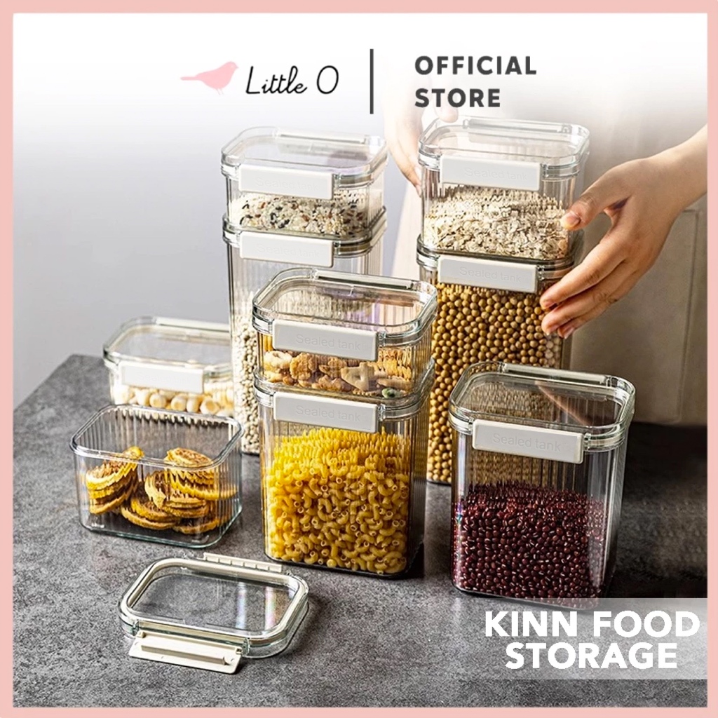 Jual LITTLE O KINN Food Storage Box Kedap Udara Penyimpanan Sayur Buah ...