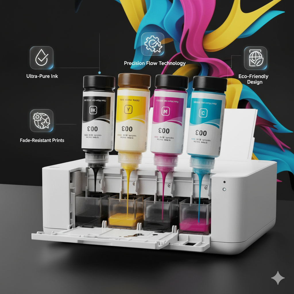 Jual Tinta Printer 003 Premium Refill – Tinta untuk Printer & Scanner ...