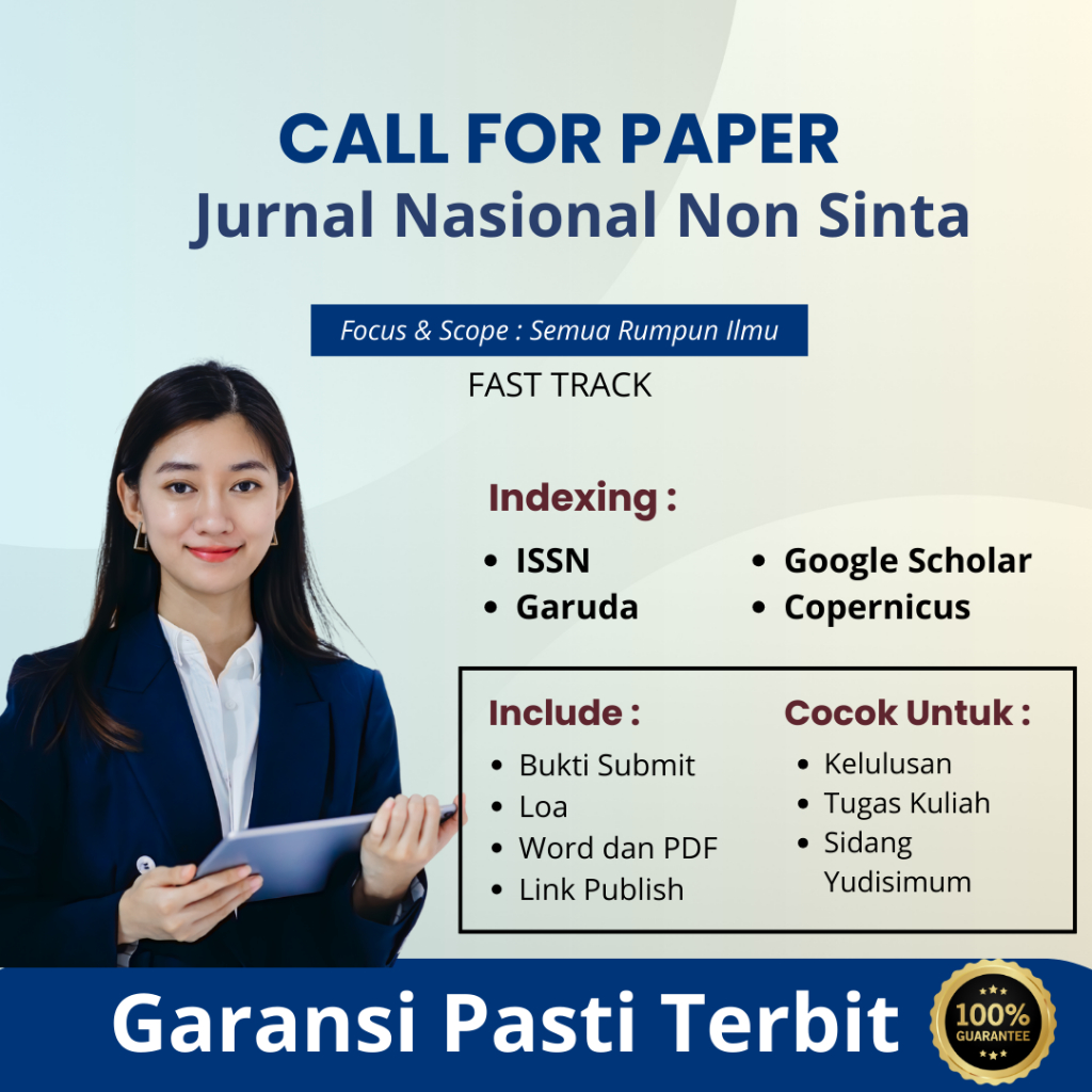 Jual Paket Publikasi Jurnal Non Sinta terindeks Google Scholar, Garuda ...