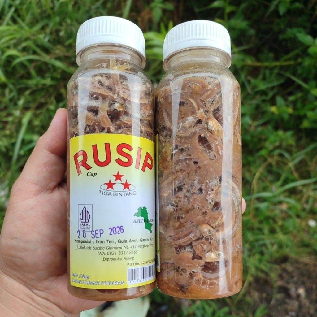Jual Rusip Bangka cap tiga bintang oleh oleh bangka makanan khas bangka ...