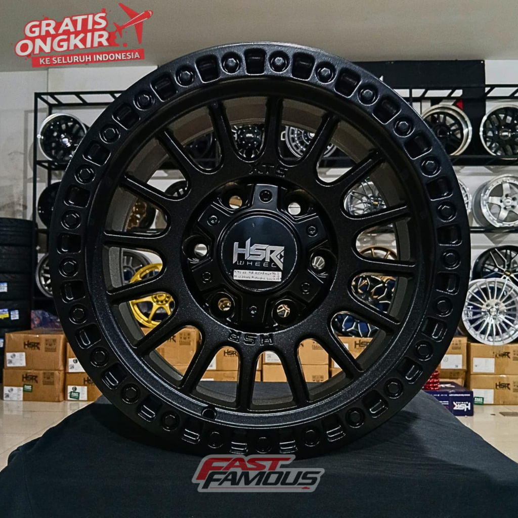 Jual Velg Mobil Off Road HSR Xts 05 R15 Baut 6 Mobil Hilux Phanter ...