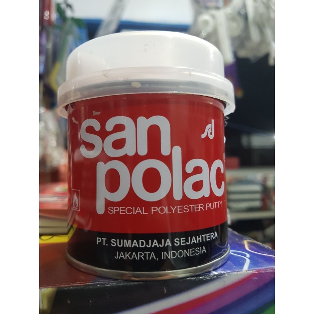 Jual Dempul Sanpolac Dempul Mobil Motor Besi Kayu Dempul Serbaguna San ...