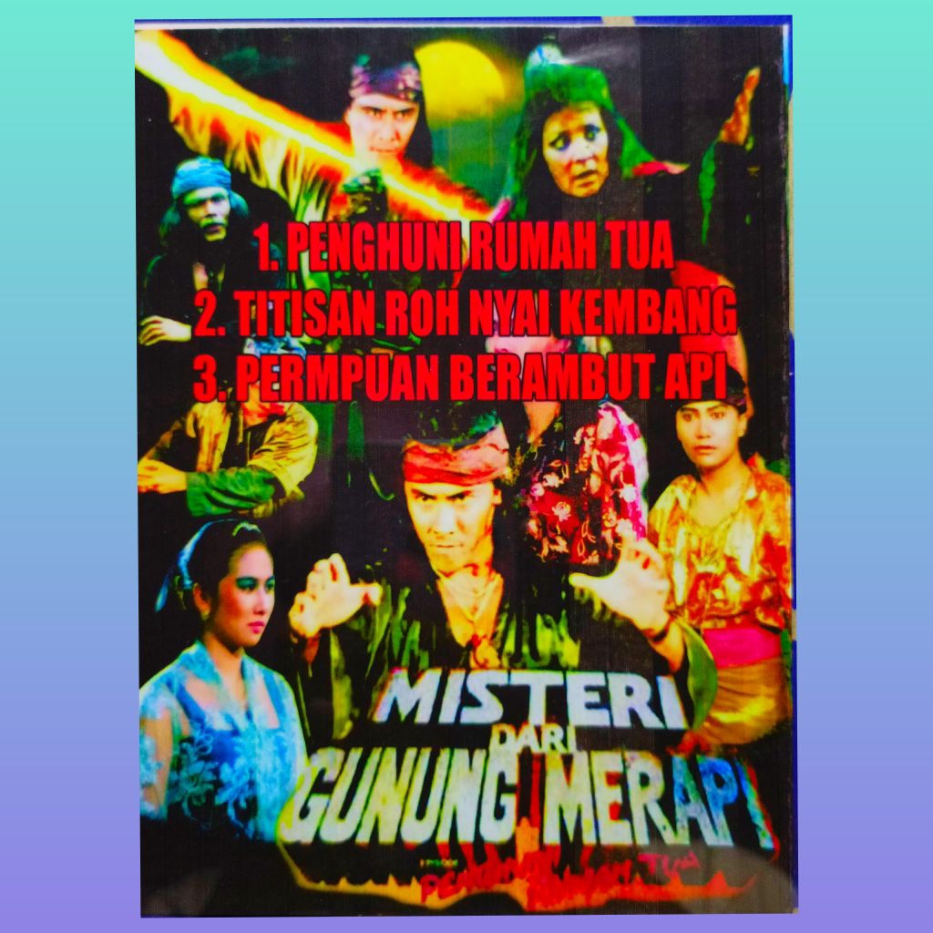 Jual Kaset film jadul misteri gunung merapi koleksi 3 judul film ...