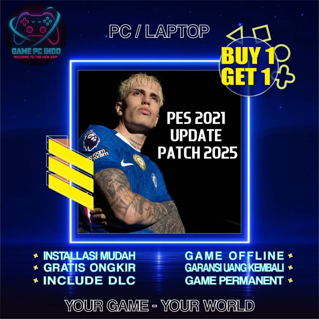 Jual PES 2021 UPDATE 2025 PC / GAME PES PC - LAPTOP 2021 UPDATE PATCH ...