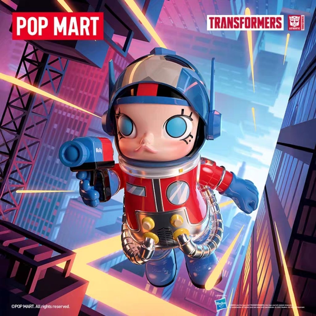 Jual POPMART Ori MEGA SPACE MOLLY Transformers Optimus Prime 400% 29 ...