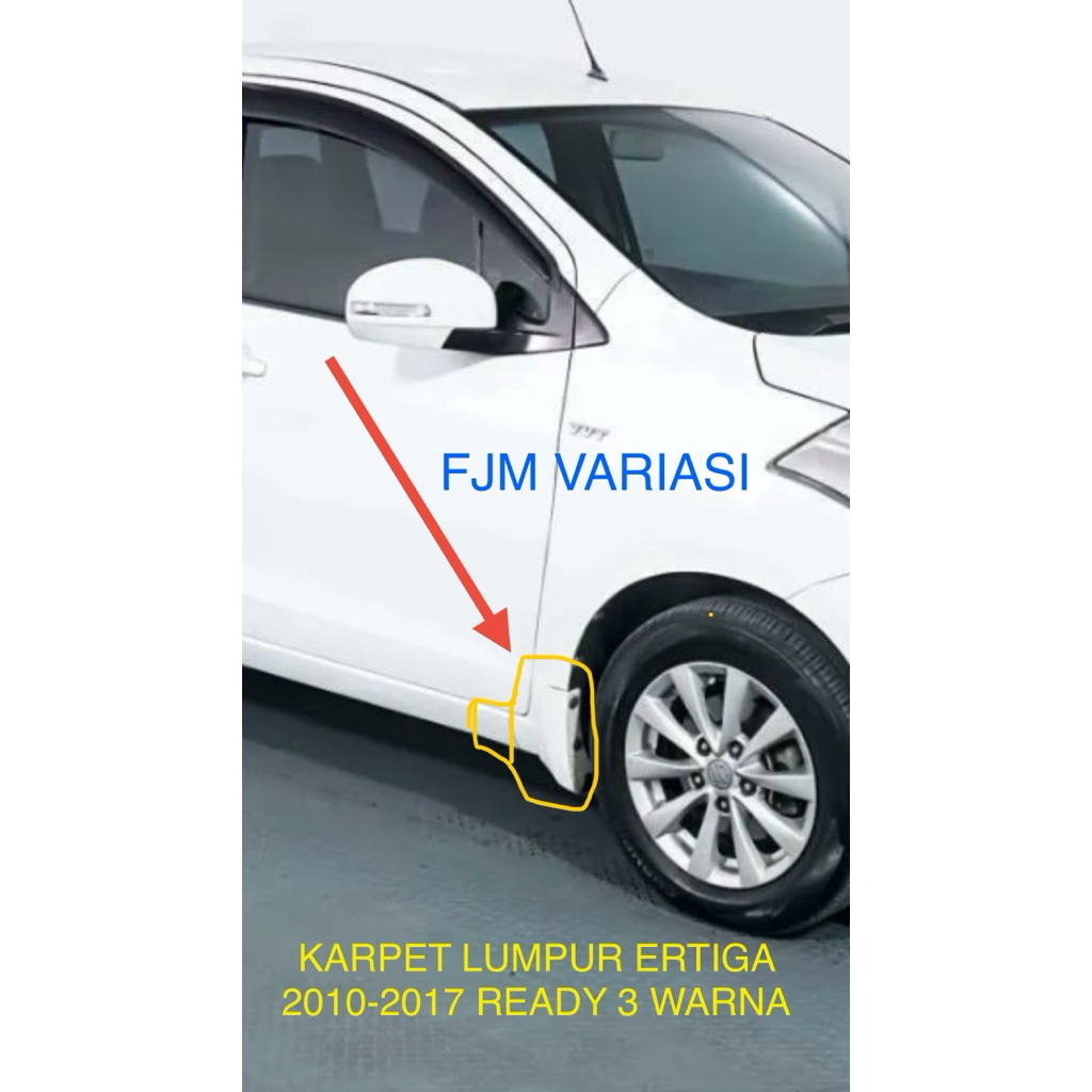 Jual MUD GUARD KARPET LUMPUR MOBIL SUZUKI ERTIGA R3 GL GX GLX 2010 2012 ...