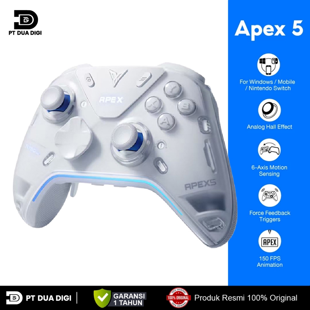 Jual FLYDIGI Apex 5 Elite Gaming Controller Joystick Flydigi Adaptive ...