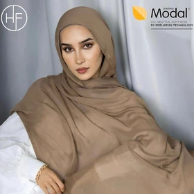 Pashmina Viscose Premium Adem Halus – ModalLux Soft Elegant Hijab Polos Wanita(Premium Quality)