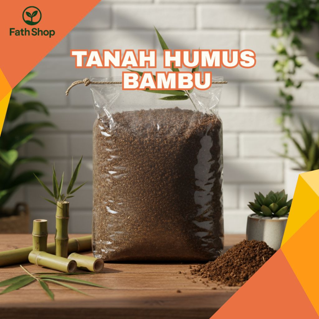 Jual Tanah Humus Bambu kemasan 1 kg Media Tanam | Shopee Indonesia