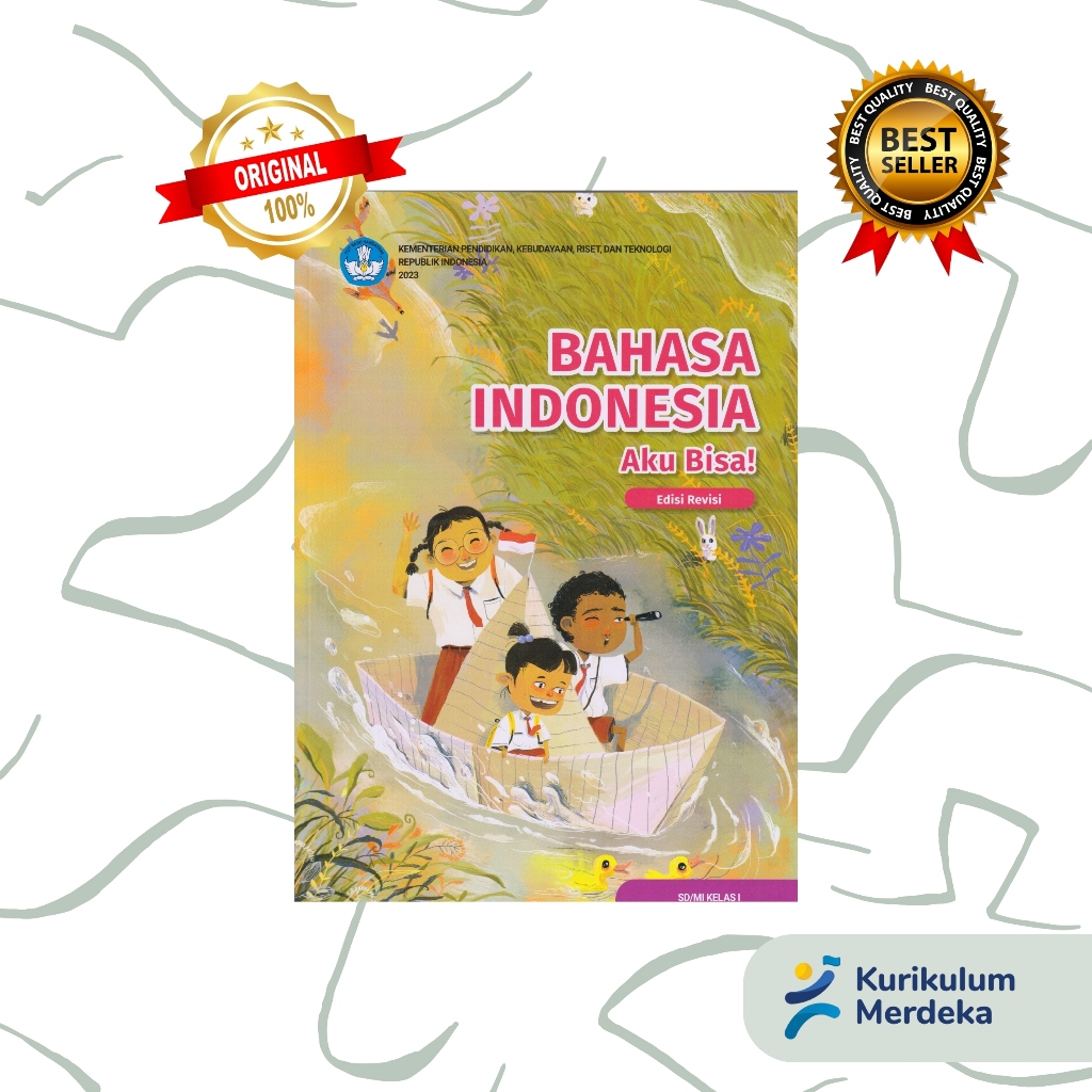 Jual Buku Bahasa Indonesia Kelas 1 SD Kurikulum Merdeka - 100% ORI ...