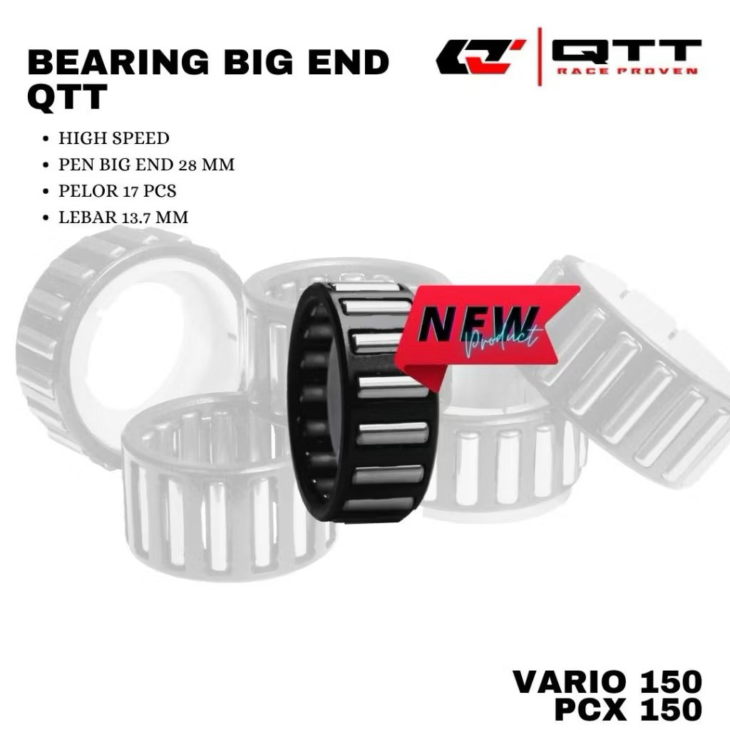 Jual LAHER BEARING BAMBU ROCES BIG END QTT RACING VARIO 150 PCX 150 ADV ...