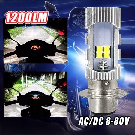 Jual [ORIGINAL 100%] Lampu Motor Lampu Ac Dc Lampu Led Utama Depan 2led ...