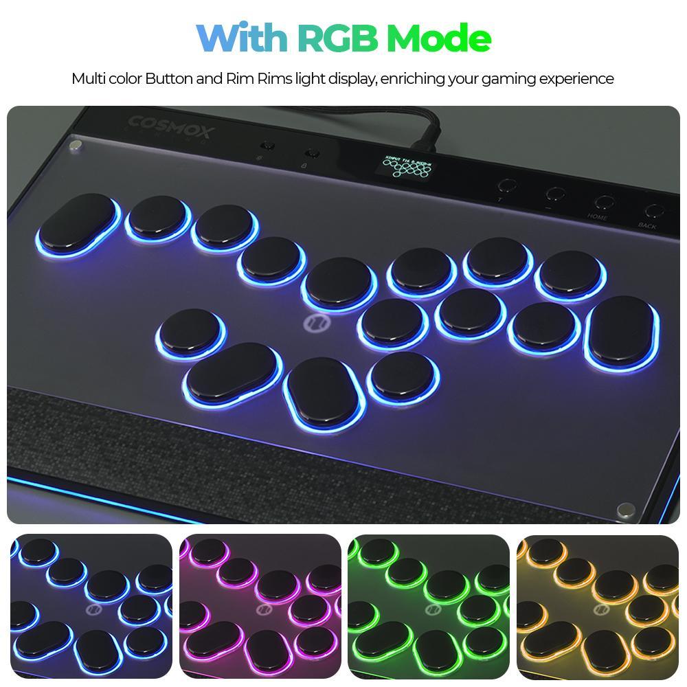 Jual Haute42 C16S Split Layout Button Rim RGB Cosmox Hautepad Aluminium ...