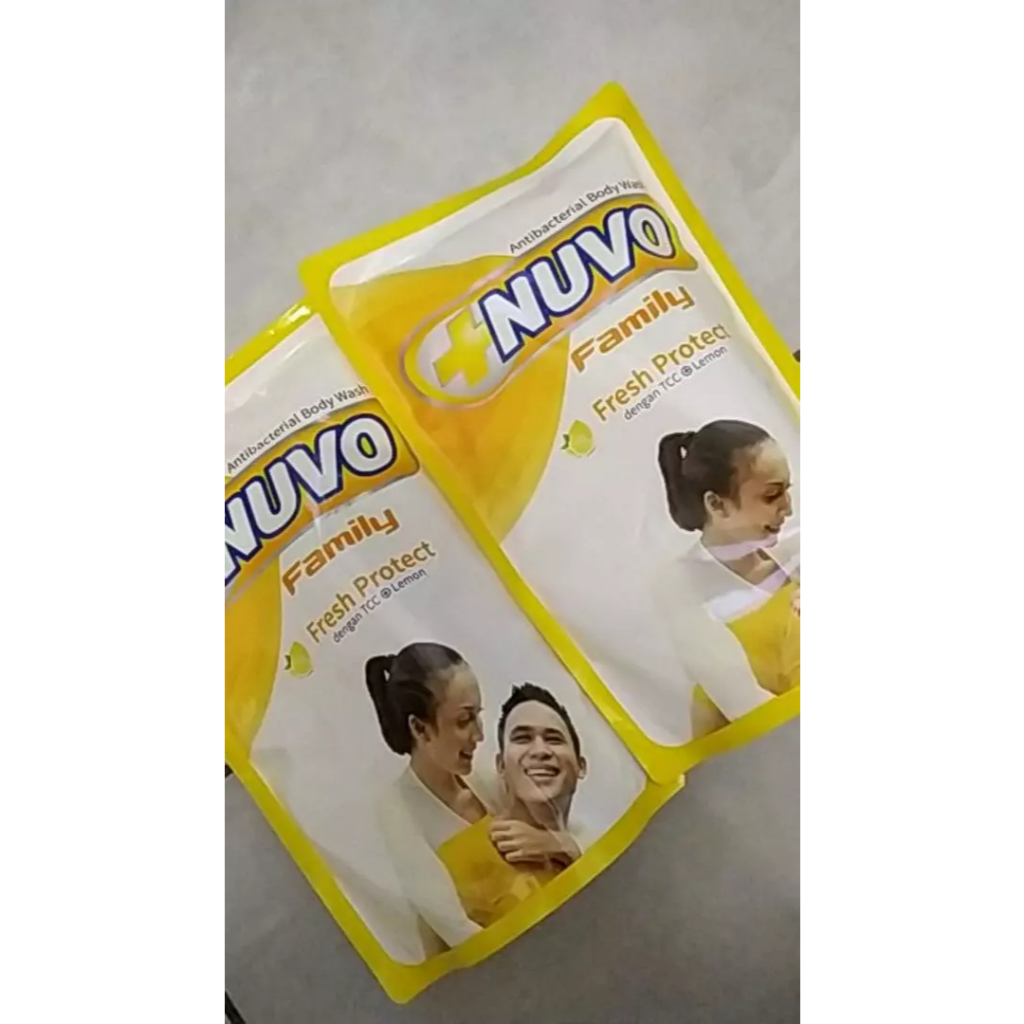 Jual Nuvo Family Sabun Mandi Cair Kuning Fresh Protect Pouch 400 ml ...