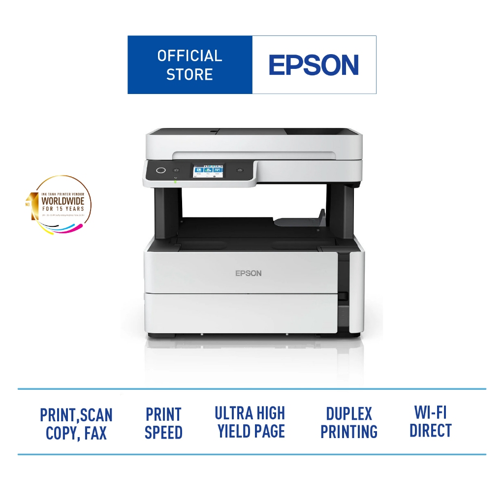 Epson Ecotank Monochrome M3170 Wi-Fi All-in-One Ink Tank Printer A4 (2)