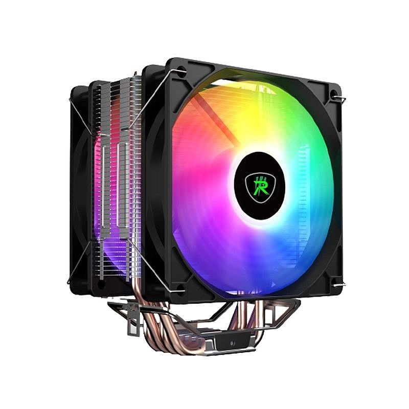 Jual Fan Proccesor Raptor X2000 / X4000 Dual FAN RGB - FAN CPU Cooler ...
