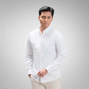 CUTOFF Clark Kemeja Pria Oxford Panjang