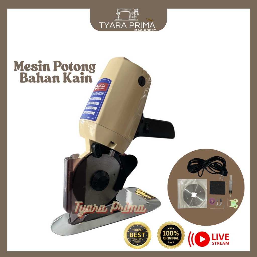 Jual Mesin Potong Kain Octa RS-100 (Gunting Listrik / Cutting Machine ...