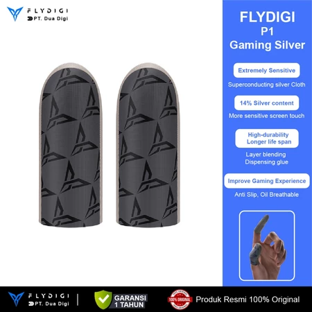 FLYDIGI Silver-cloth Gaming Finger Sleeve P1 sarung jempol gaming performa tinggi