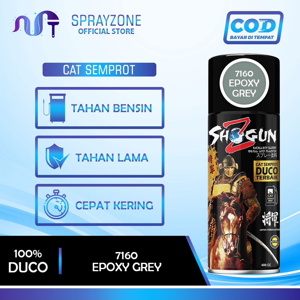 Jual Cat Semprot Duco Pilok Pilox Pylox Poksi Epoksi Abu-Abu Shogun Z ...