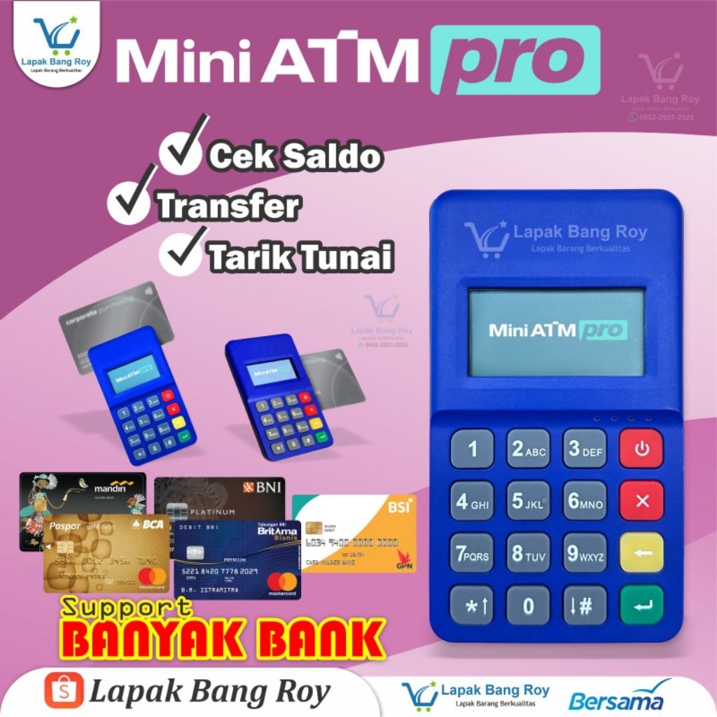 Jual FLASH SALE - EDC Mini ATM PRO ORIGINAL || Untuk Transaksi Mini ATM ...