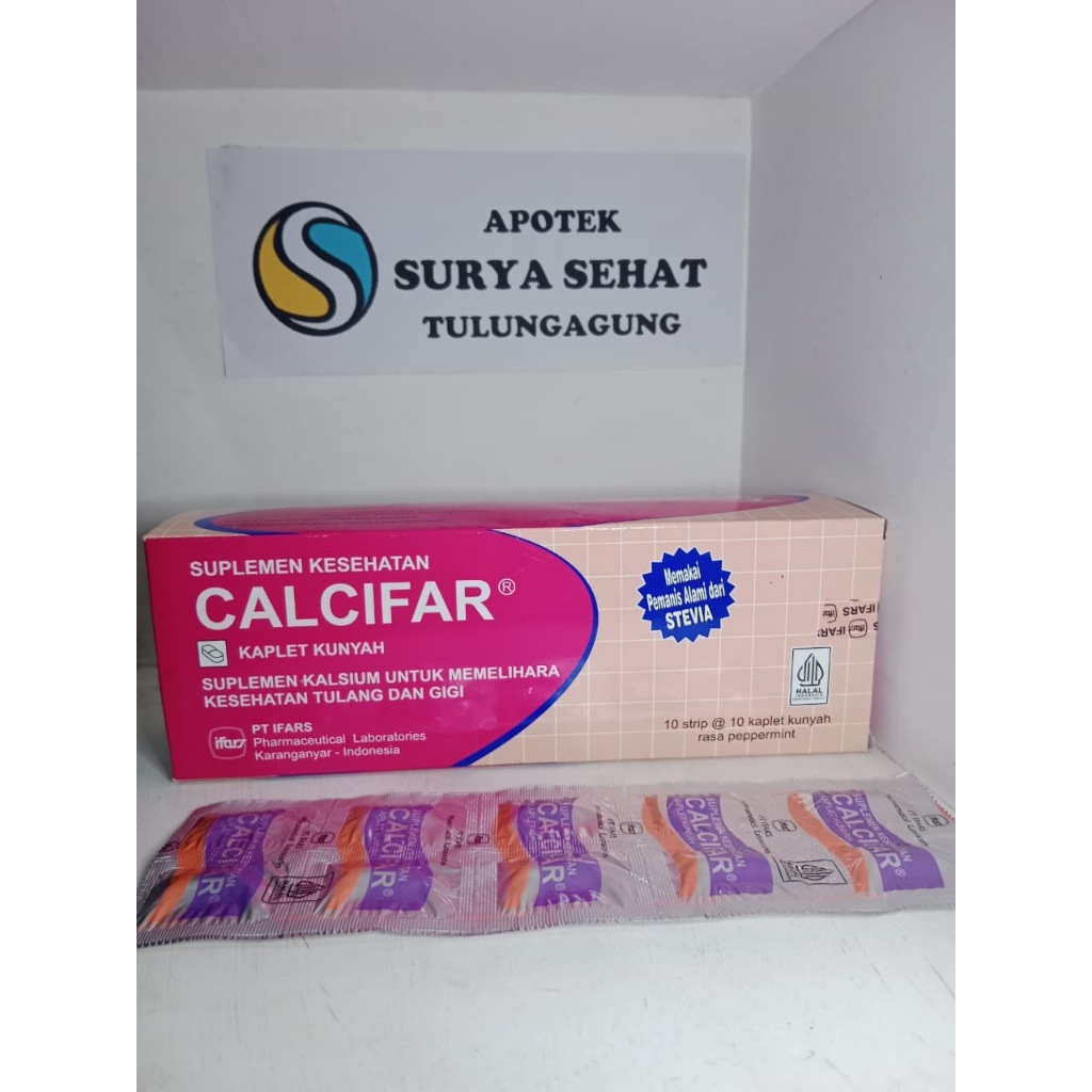 Jual Calcifar Suplemen Kesehatan | Shopee Indonesia