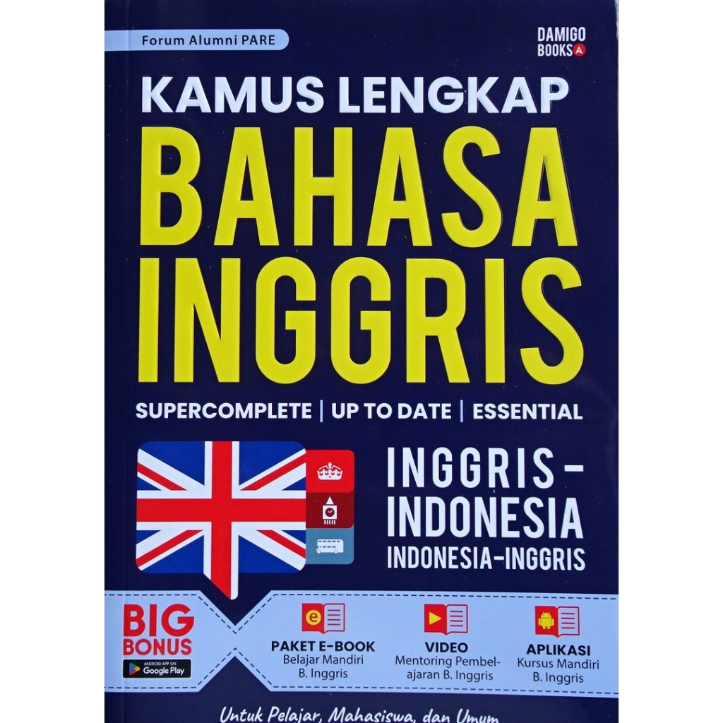 Jual Kamus Lengkap Bahasa Inggris: Super Complete, Up-to-date ...