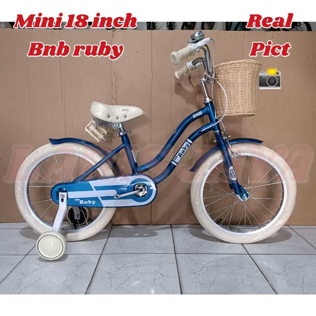 Jual Sepeda Klasik Ruby BNB Anak Perempuan 12-18 Inch sepeda anak ...