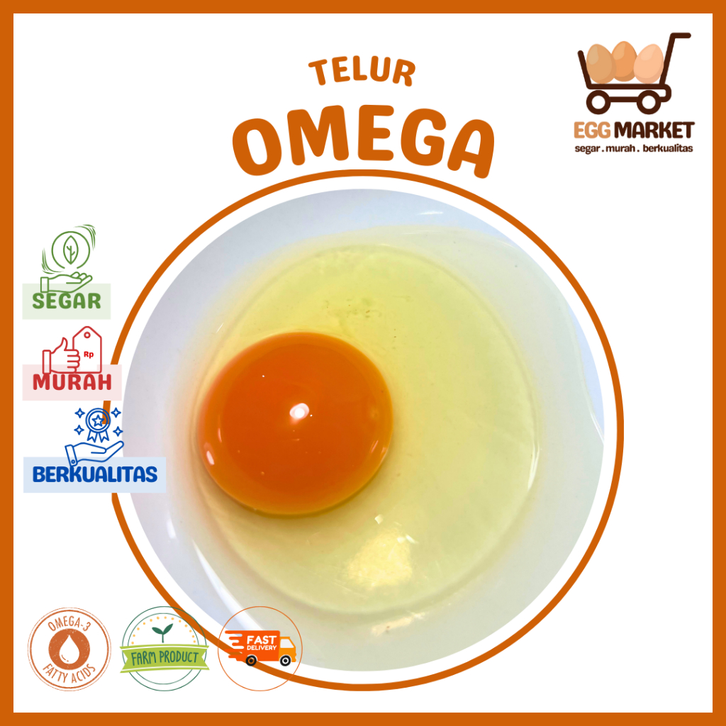 Jual TELUR AYAM NEGERI OMEGA 1KG SEGAR MURAH BERKUALITAS | Shopee Indonesia
