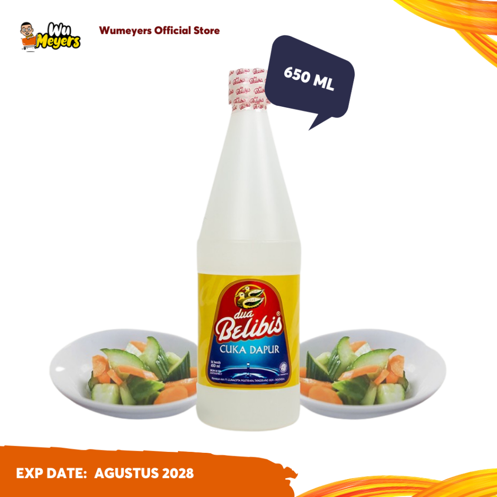 Jual Cuka Dapur Cap Dua Belibis 650 ml Cuka Dua Belibis | Shopee Indonesia