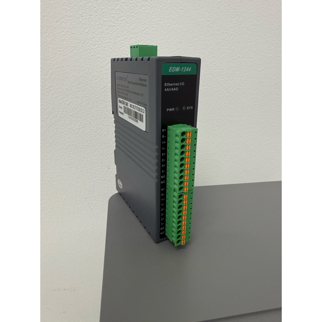 Jual EDM-1244C 4AI and 4AO Modbus TCP Volison | Shopee Indonesia