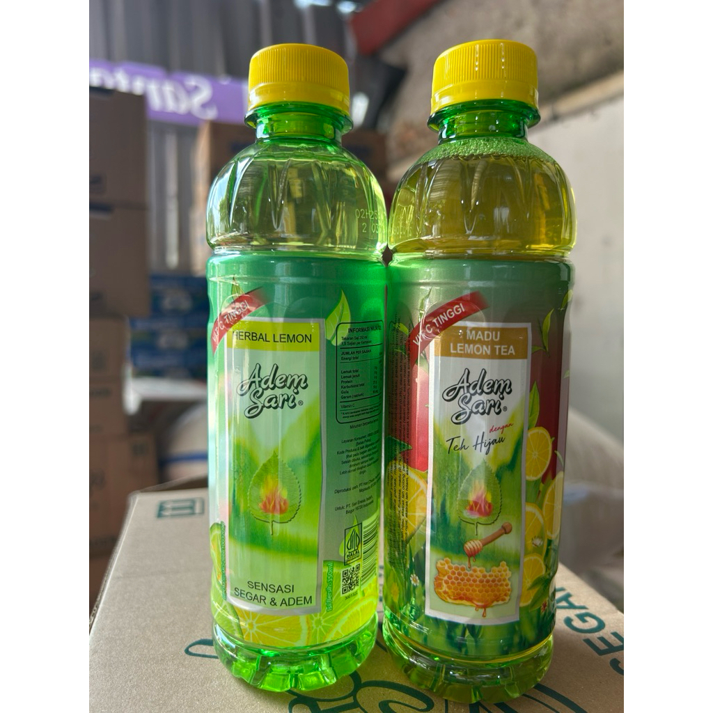 Jual Adem Sari Botol 350ML perPcs | Shopee Indonesia